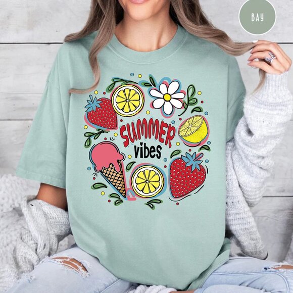 Summer Vibes Shirt - Picture 2 of 11